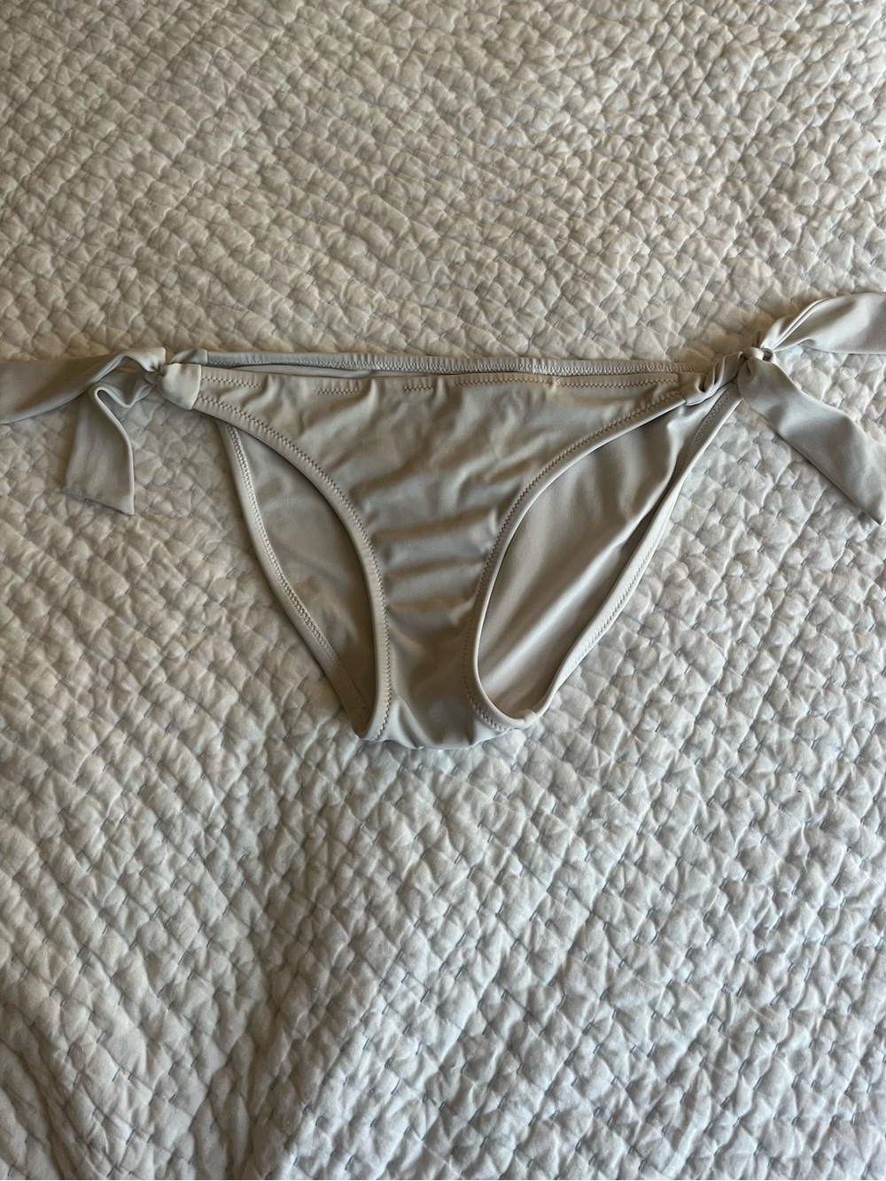 White Tie Bikini Bottom